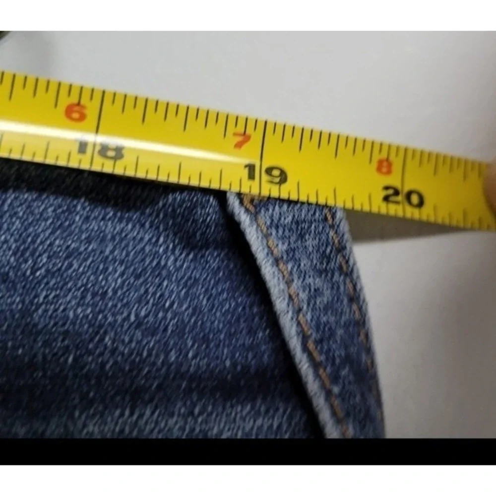 True Religion Ricky Relaxed Straight Fit Flap Denim Blue Jeans Size 38 Mexico